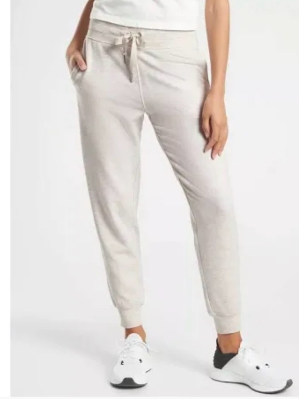 Athleta Balance Jogger Pant Toasted Brown Heather Sz XSmall Athletic Relaxed
